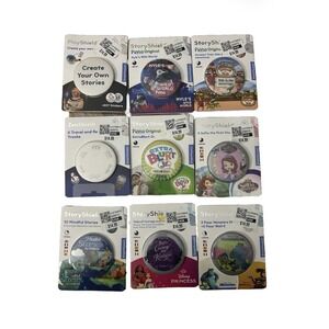 Lot of 9 Brand New Storyphones Story Shields Headphones Storytelling Tonies